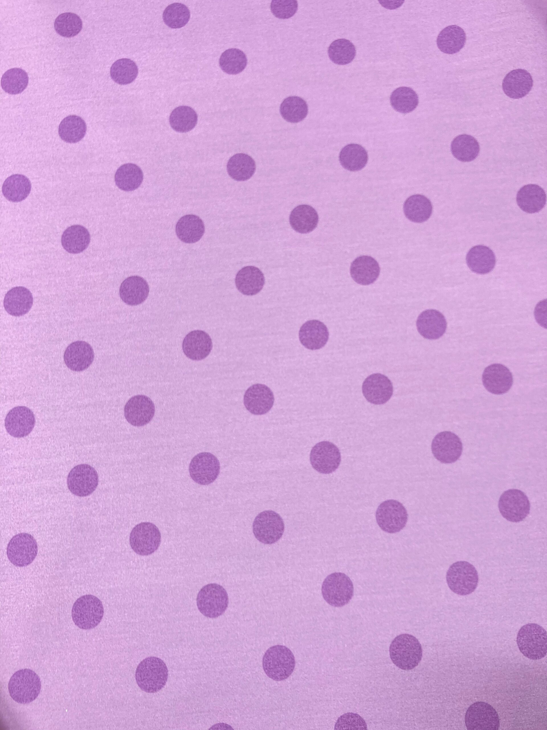 Popelín Flamenca Alicia lunar Malva