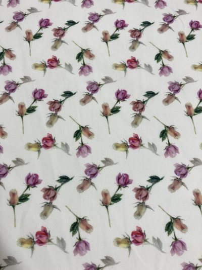 Algodón Rabit Rosas