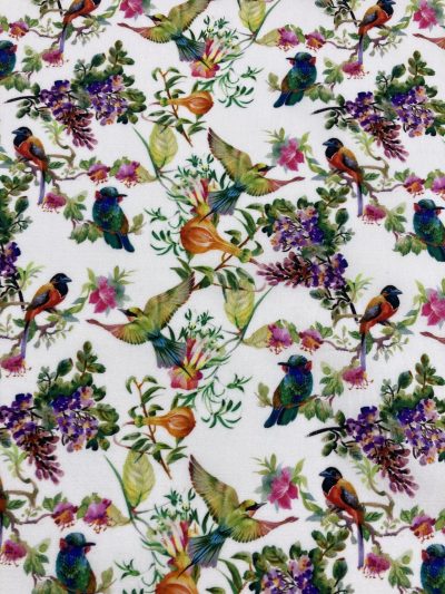 Algodón Aves Tropical