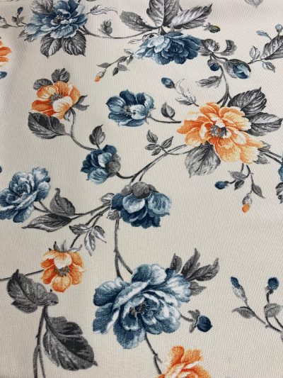 Panamá Floral Gris Plomo