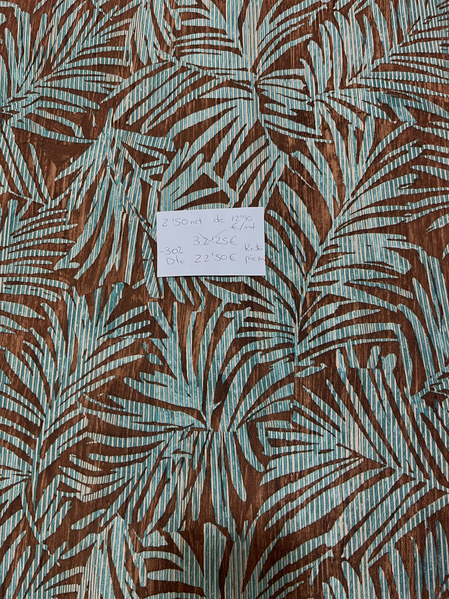 Bielastico estampado tropical(Resto)