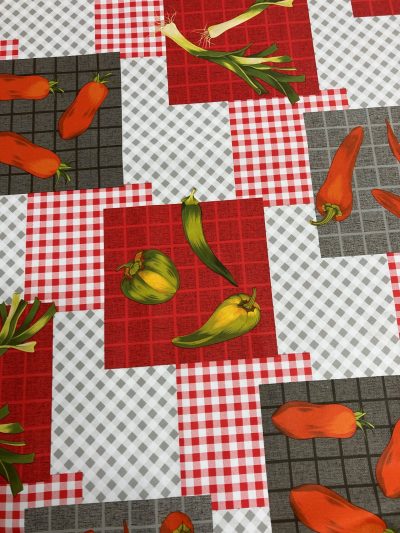 Mantel PVC Jazmín Hortalizas