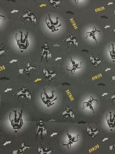 Algodón Batman f.gris