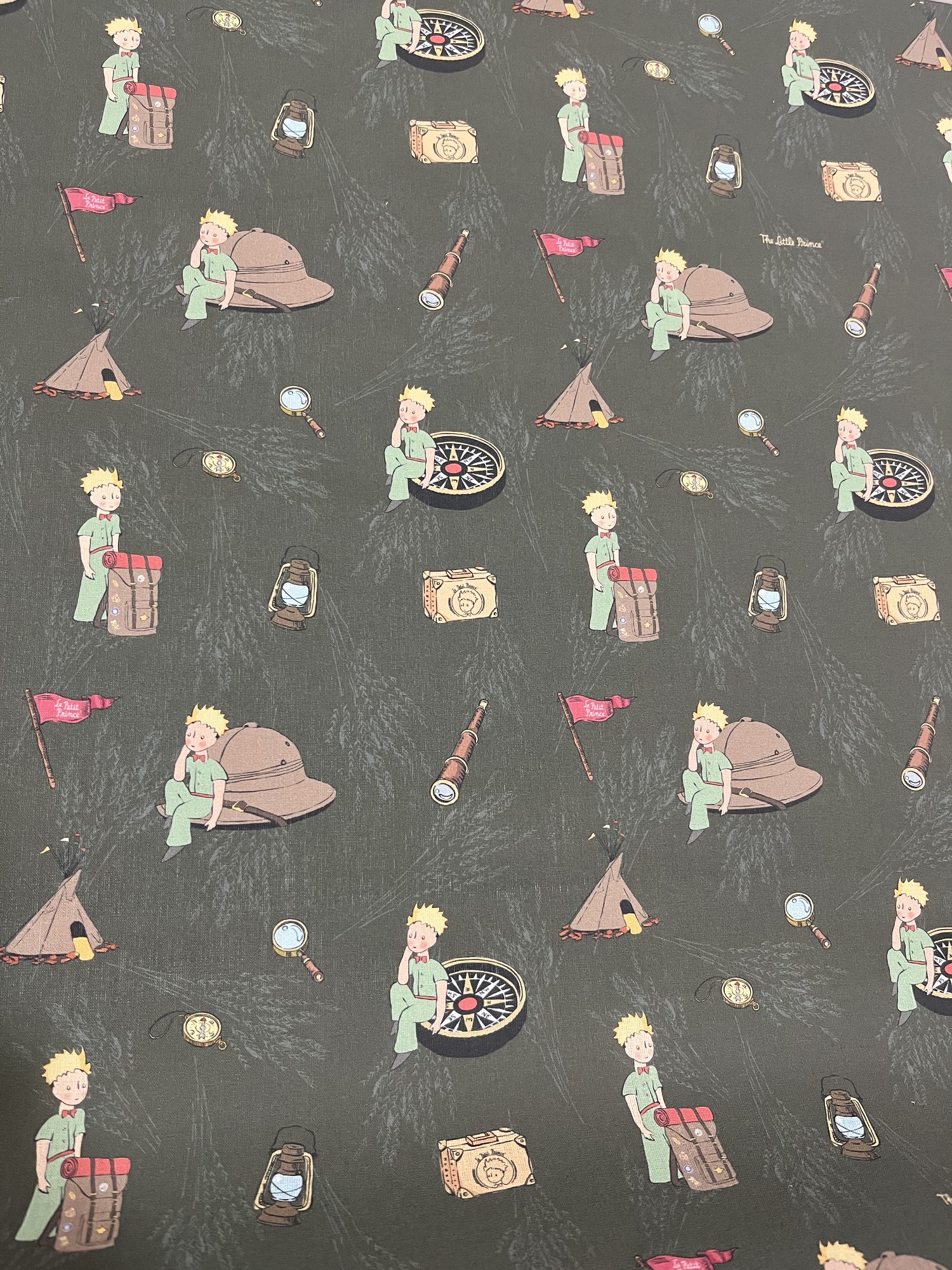 Algodón El principito f.Verde