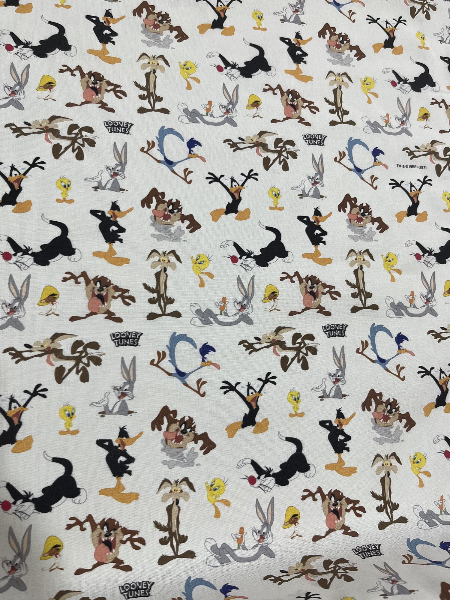 Algodón looney tunes