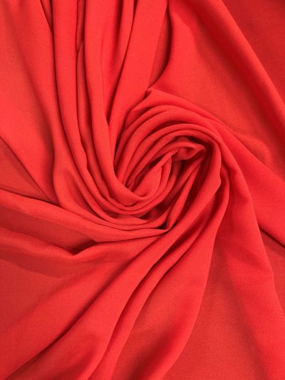 Georgette rojo