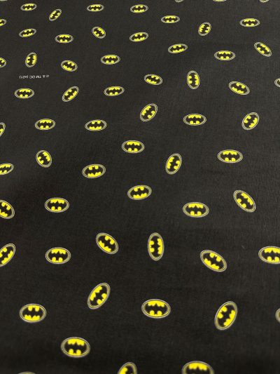 Algodón Batman logo f.negro