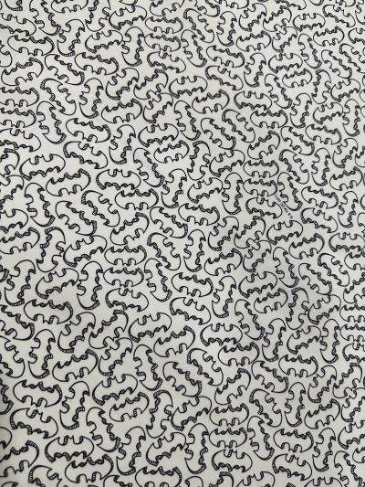 Algodón Batman logo f.blanco