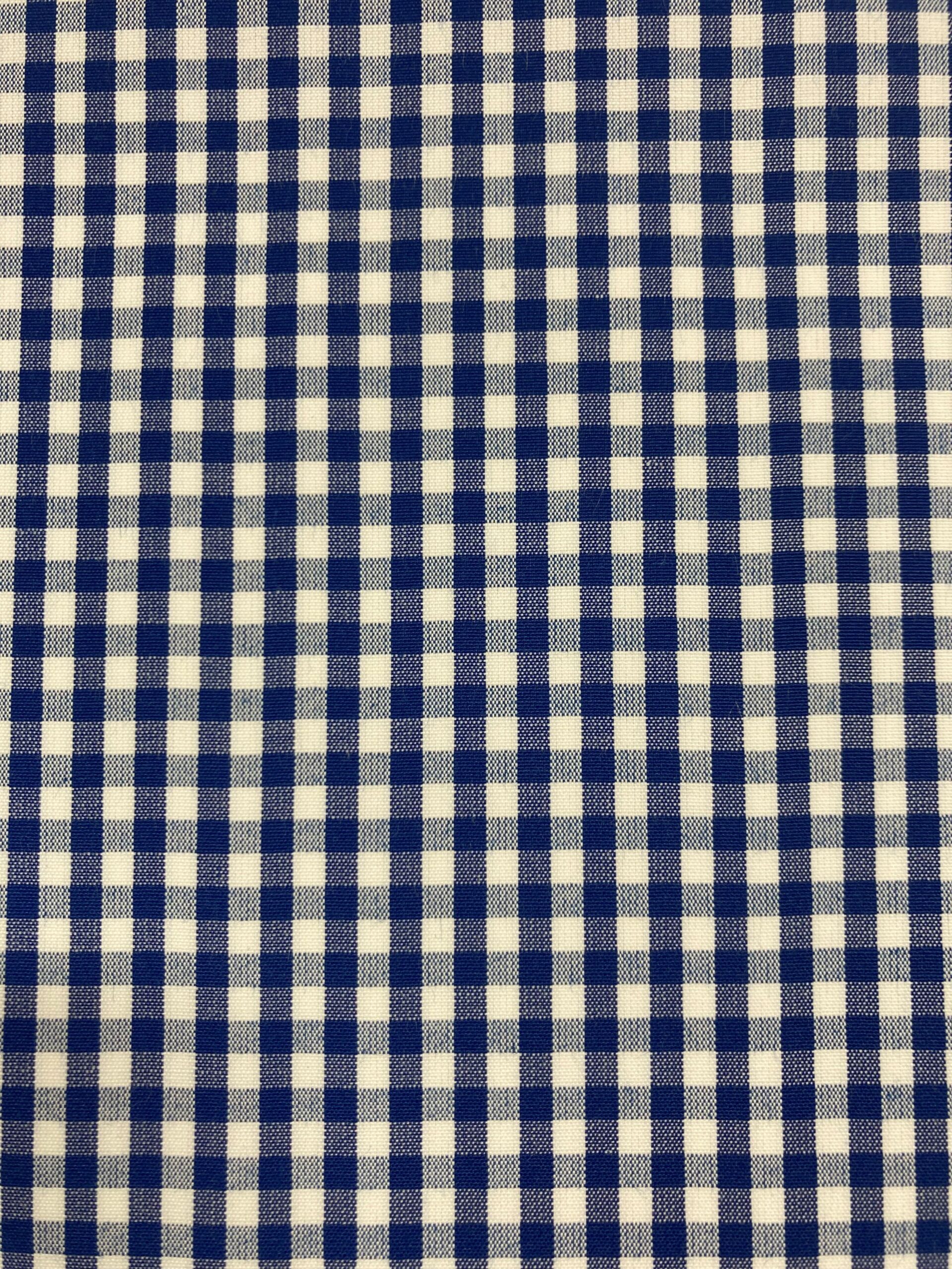 Vichy 50/50 azul marino