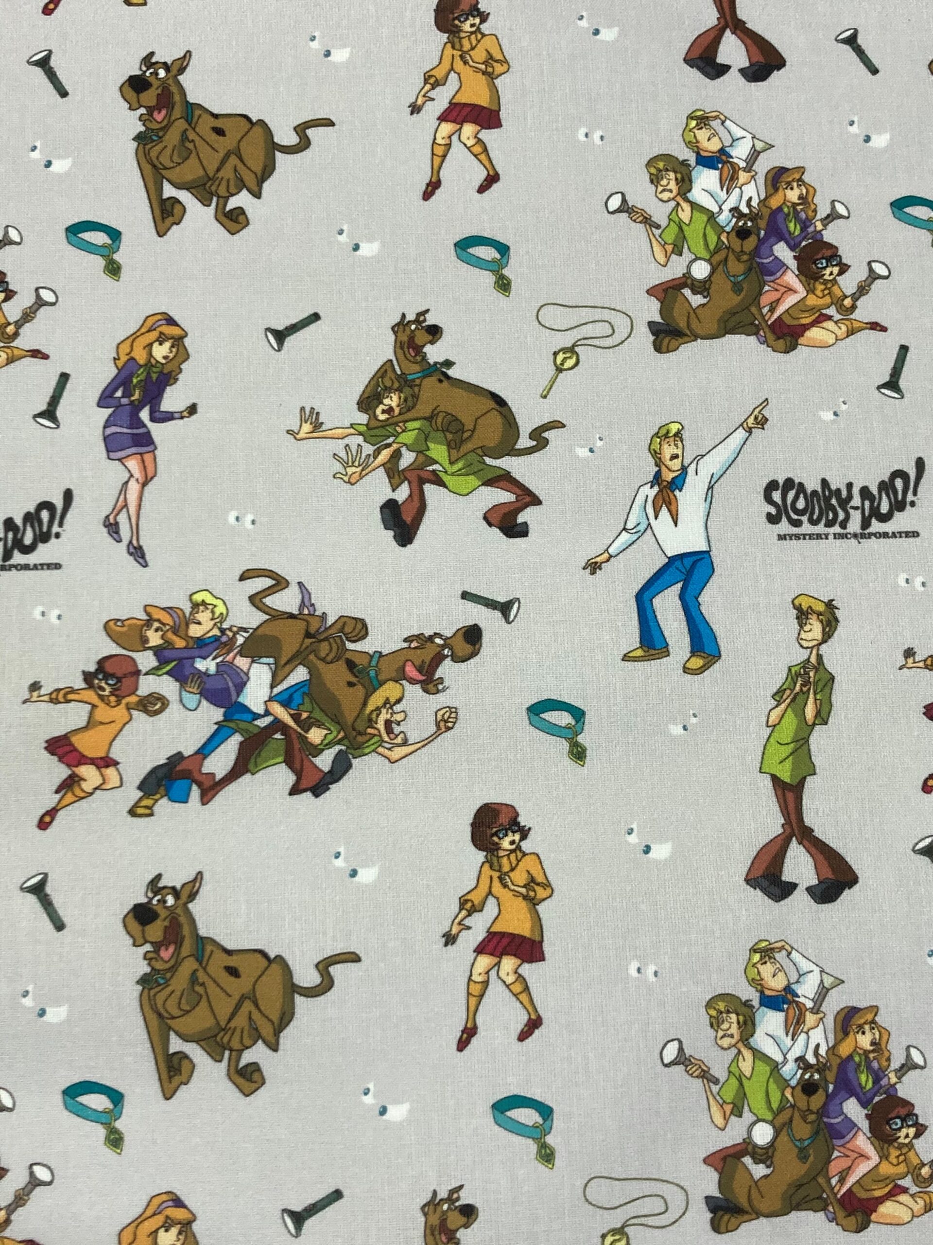 Algodón Scooby-Doo personajes