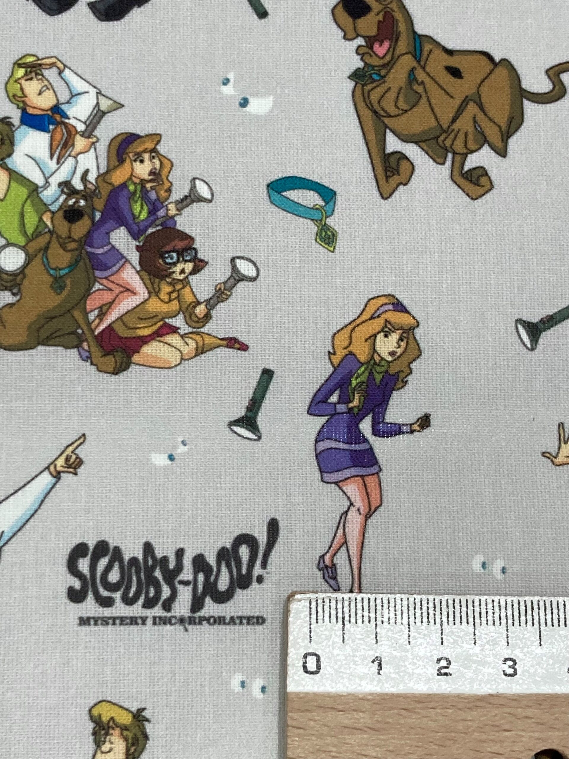 Algodón Scooby-Doo personajes