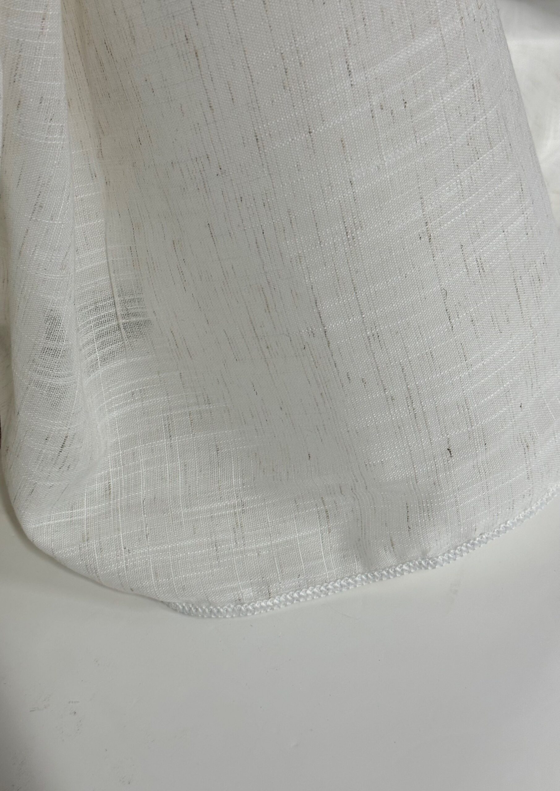 Visillo falso lino color lino