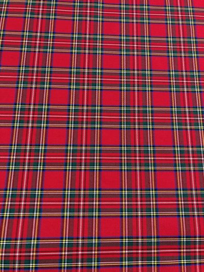 Cuadros escocés rojo 3cm
