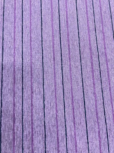 Chenilla doble cara Arantxa Berenjena