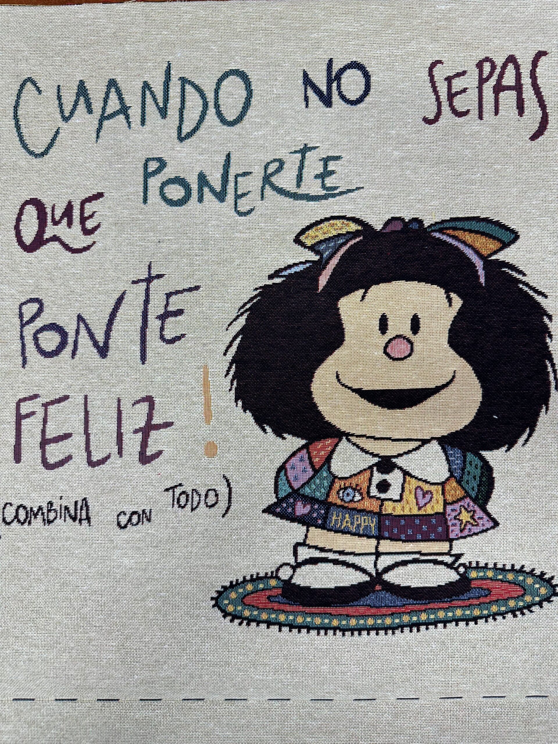Gobelino panel Mafalda