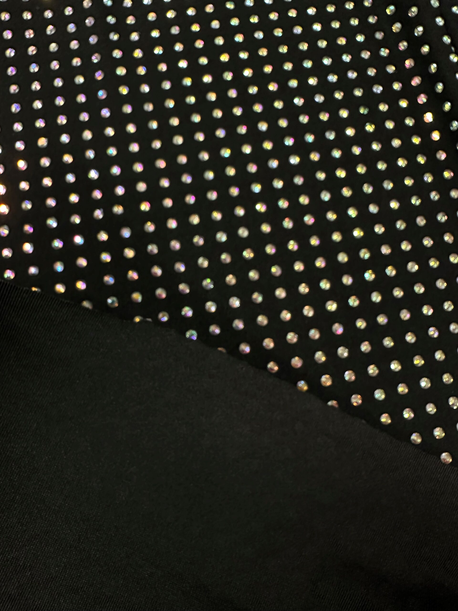 Lycra fantasía cristales f.negro