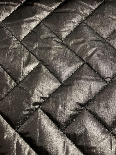 Acolchado rectángulo negro