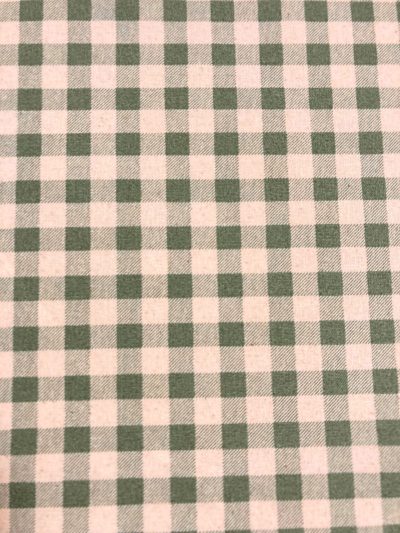 Algodón Mireia vichy verde