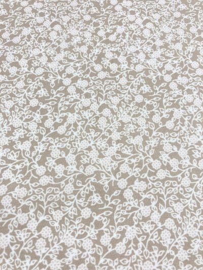 Algodón Esther florecillas f.beig