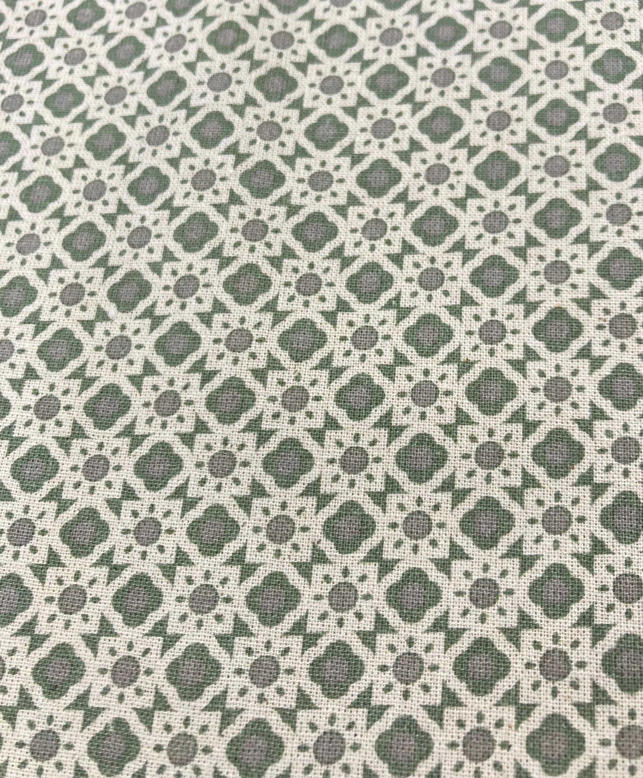 Algodón Mireia Sol verde