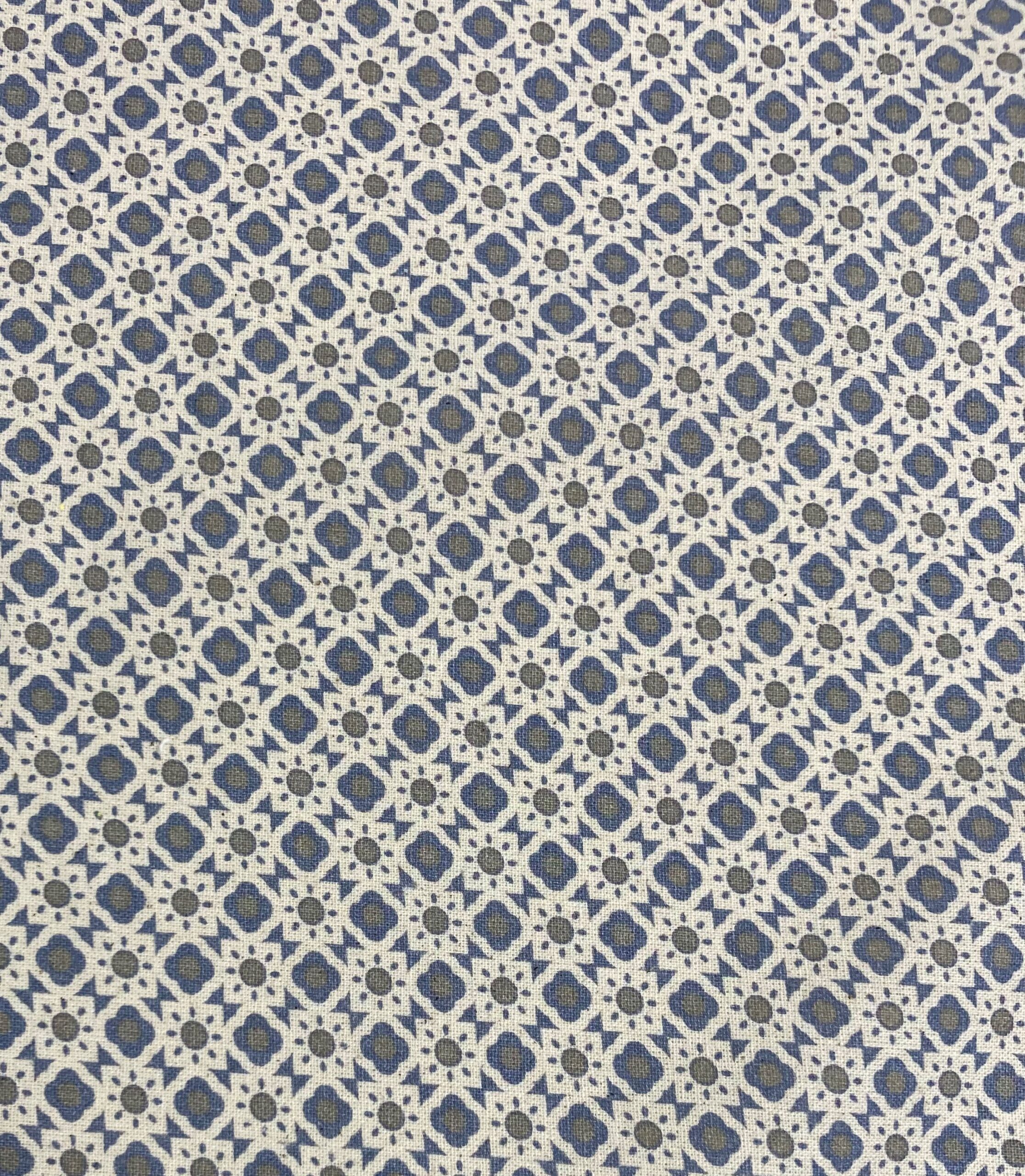 Algodón Mireia Sol azul