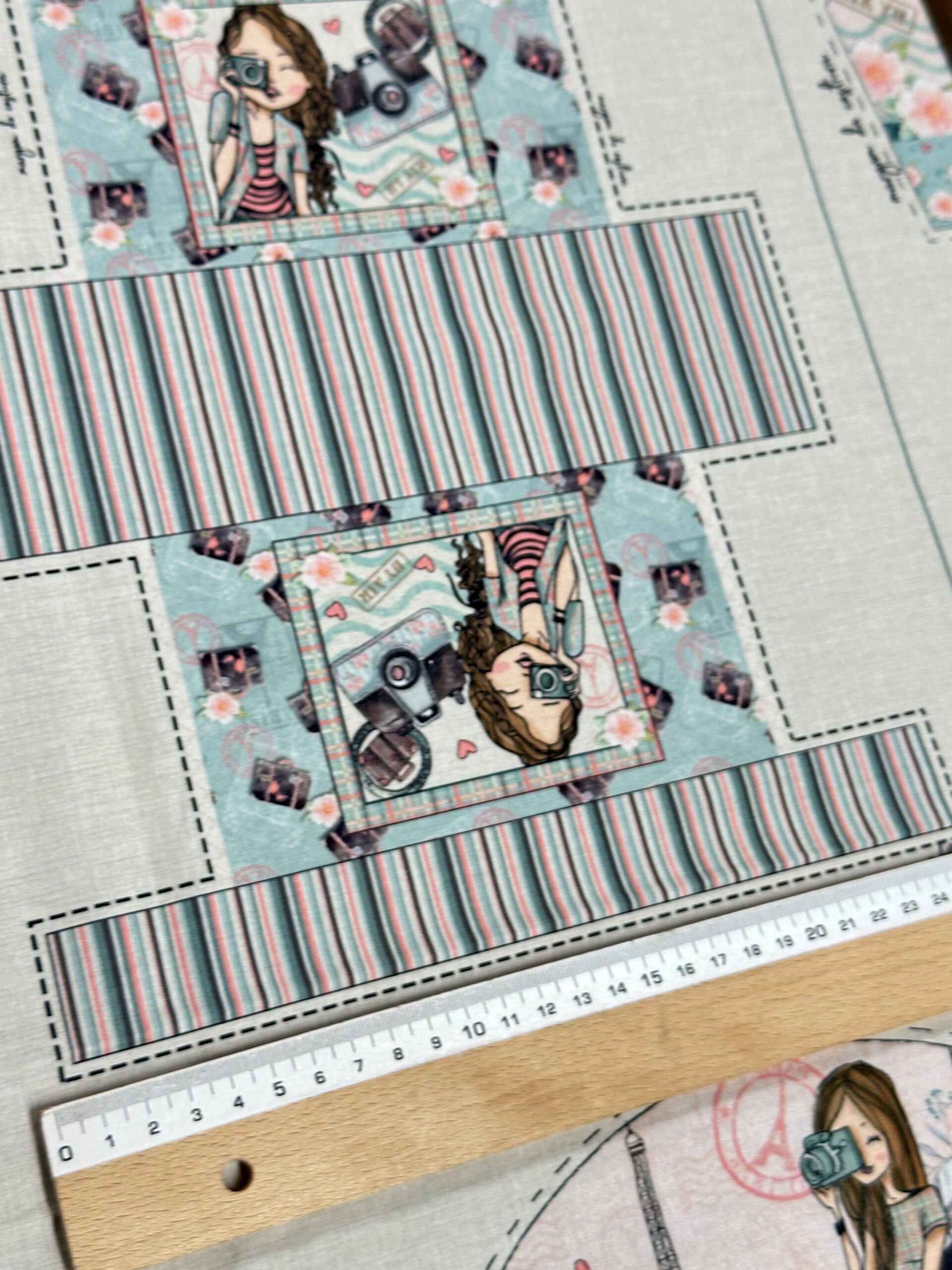 Panel algodón París