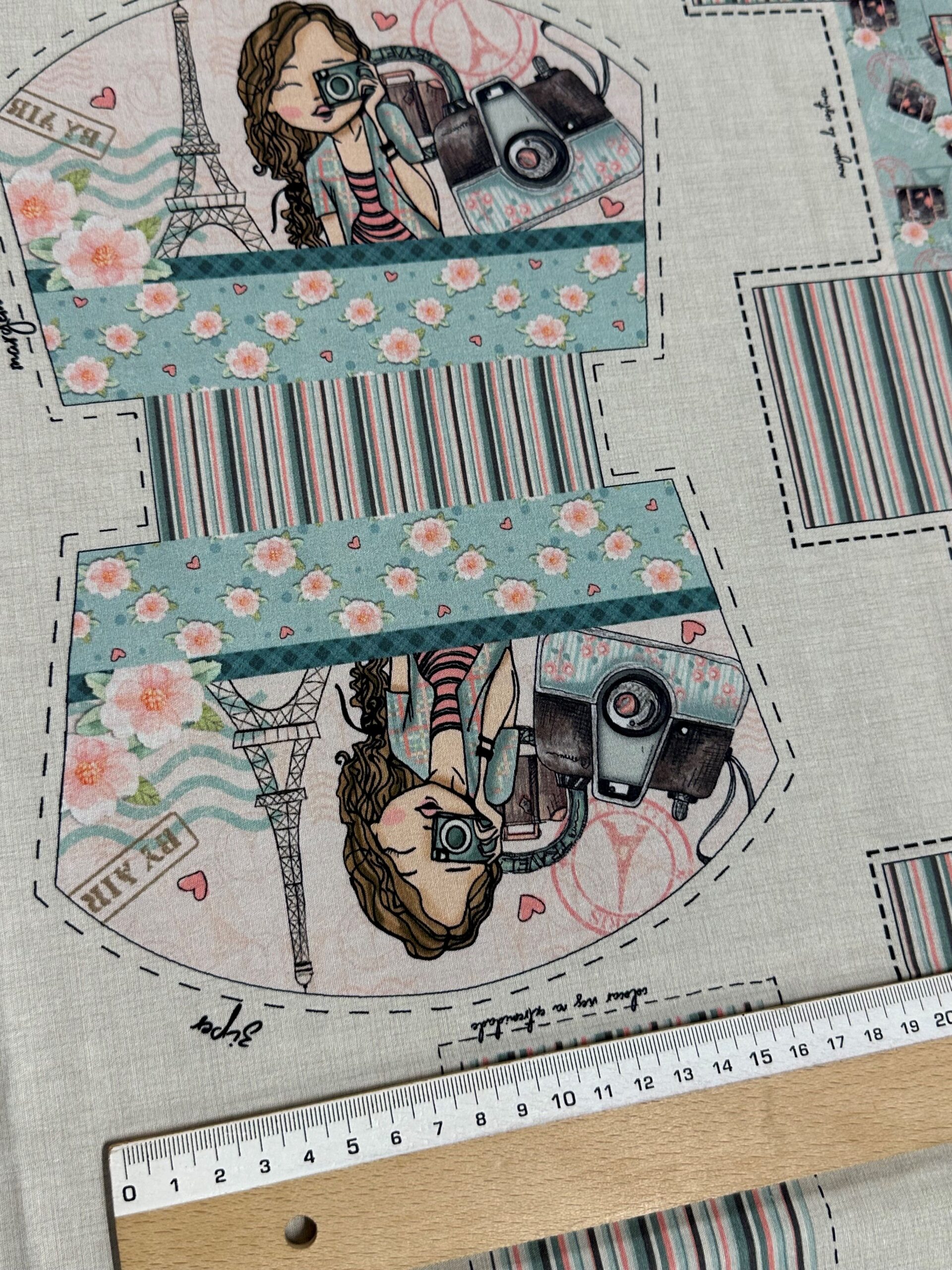 Panel algodón París