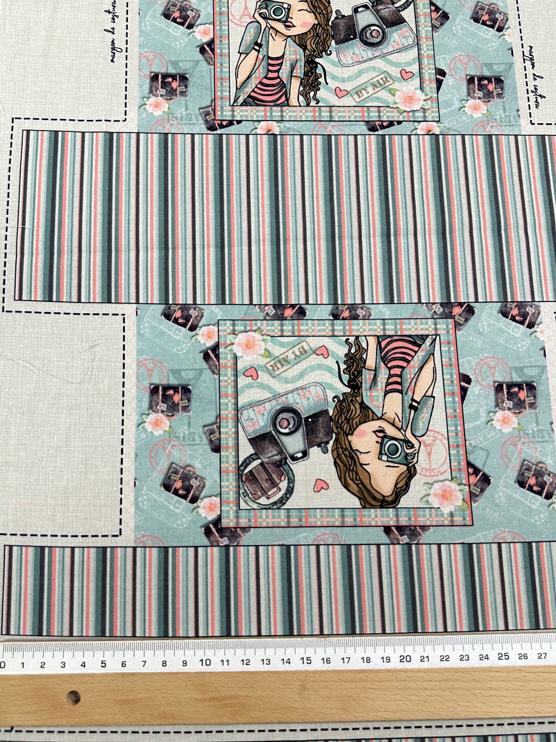 Panel algodón París