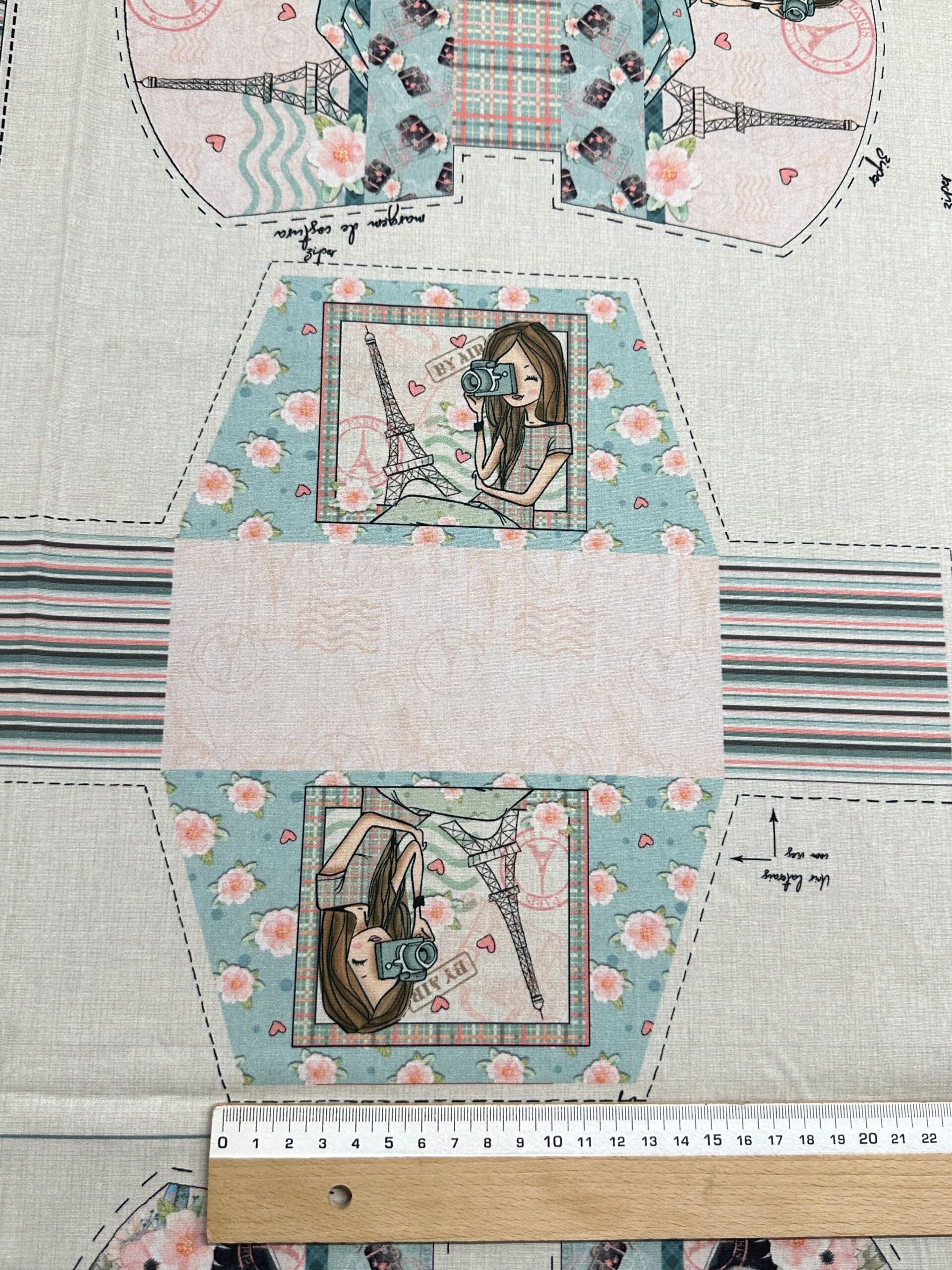 Panel algodón París