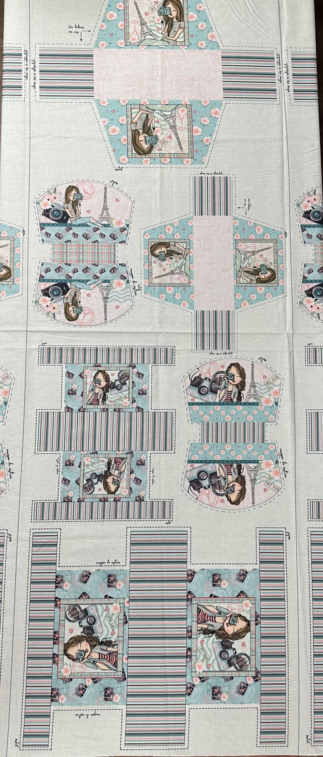 Panel algodón París