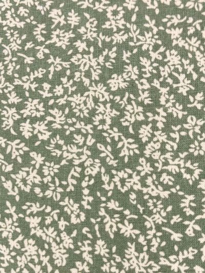 Algodón Mireia florecillas f.verde