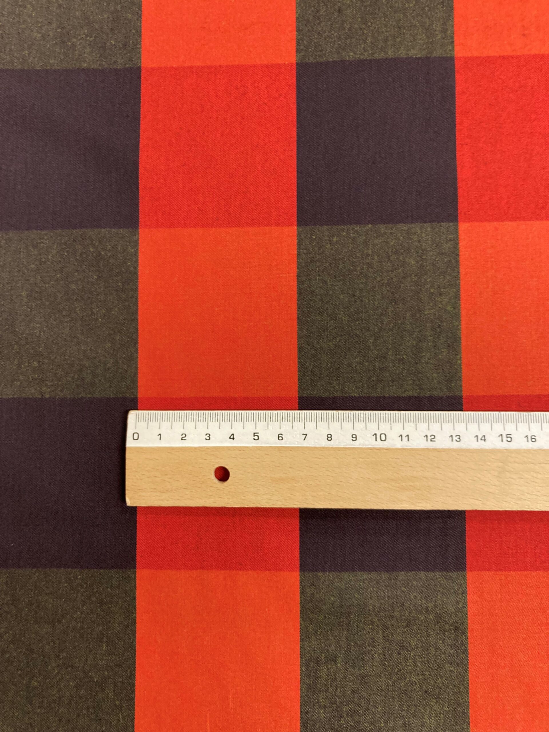 Cuadros Claudia verde/naranja/negro