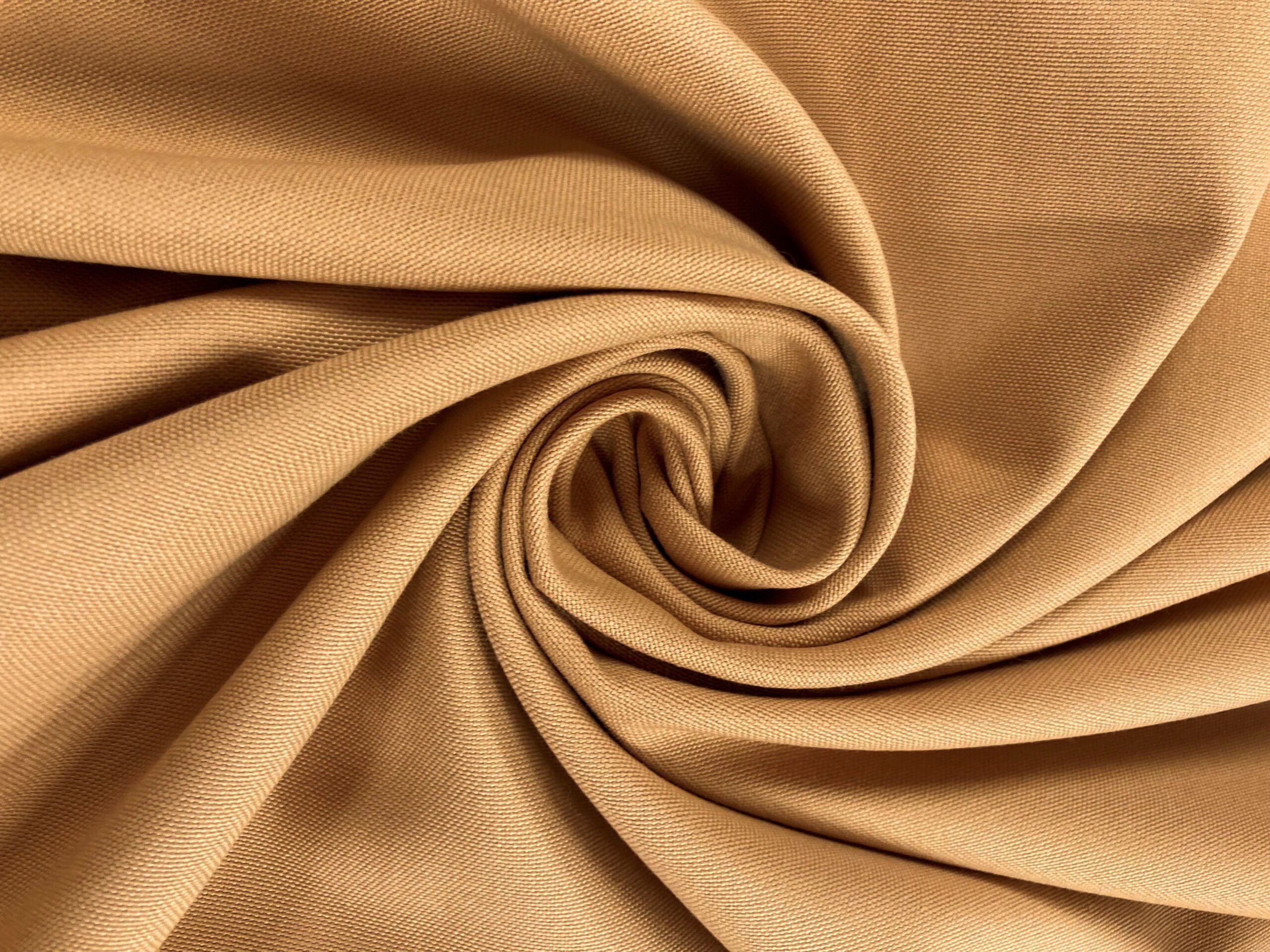 Loneta sanforizada esmerilada camel