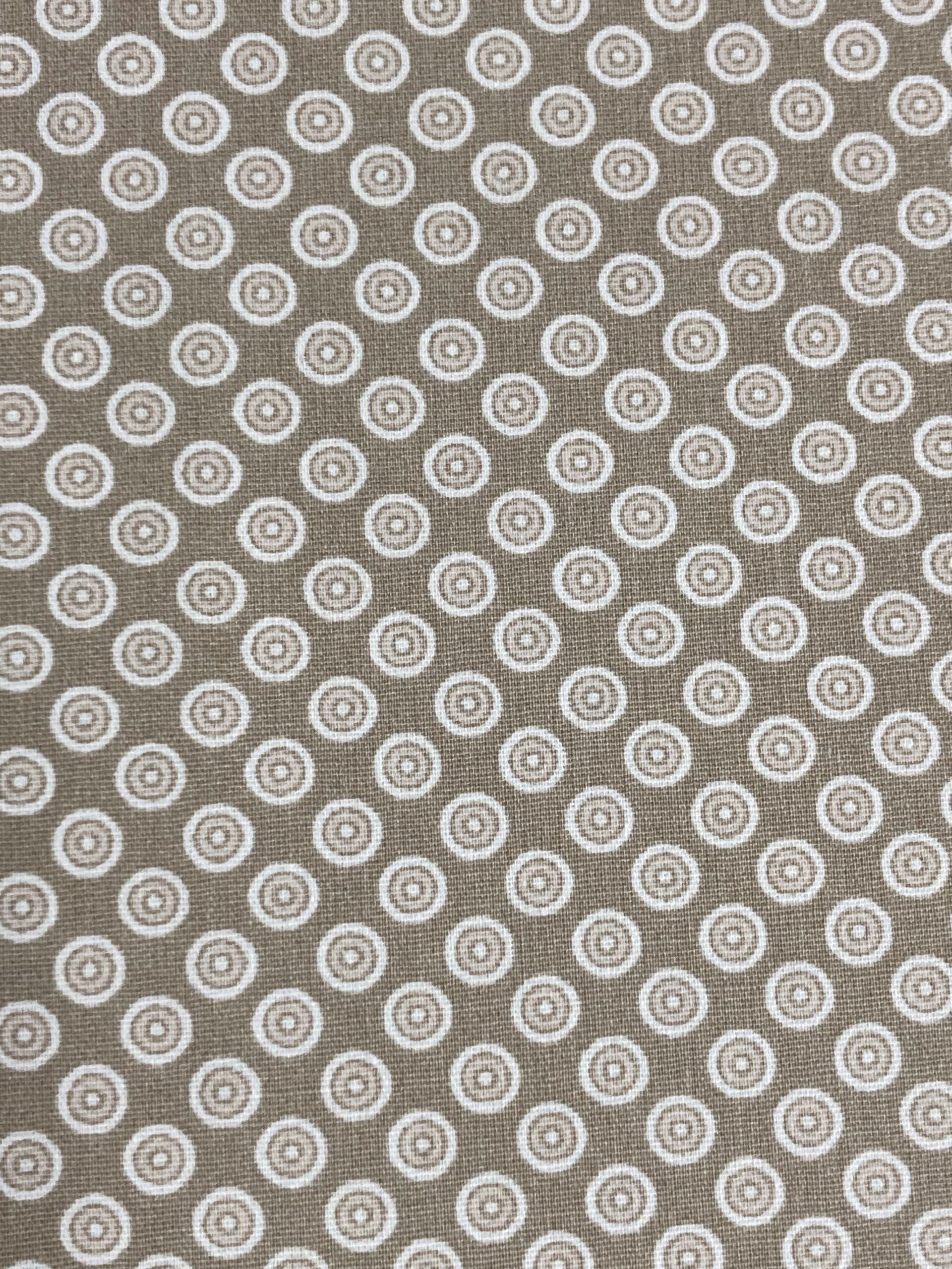 Algodón Esther Círculos f.beig