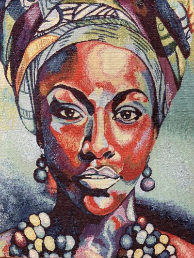 Gobelino panel Africana