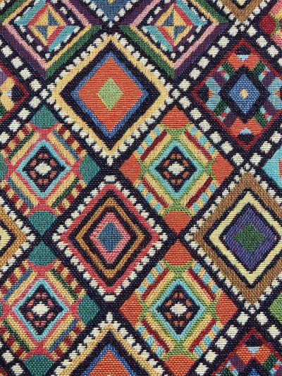 Gobelino romboide multicolor