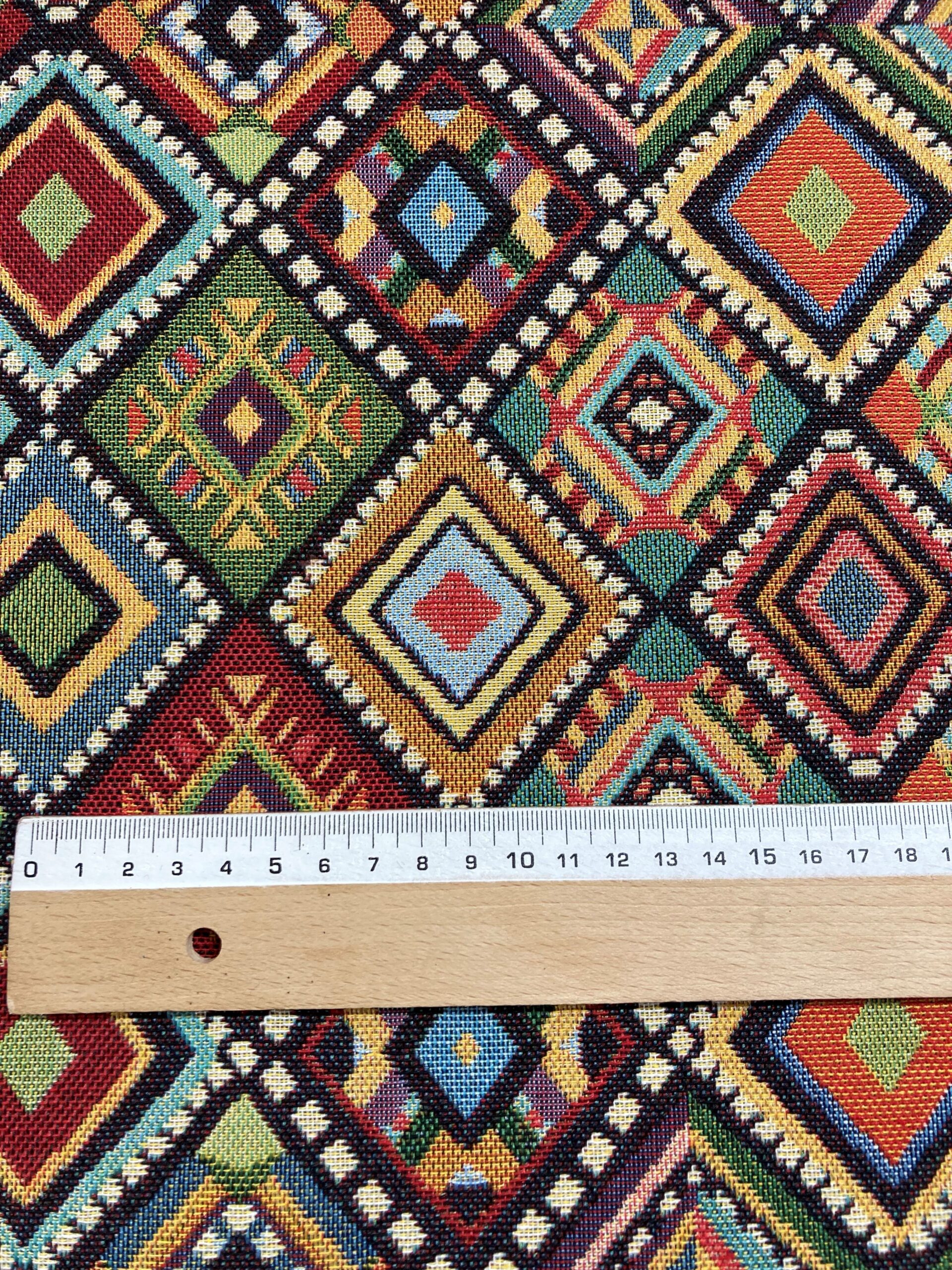 Gobelino romboide multicolor