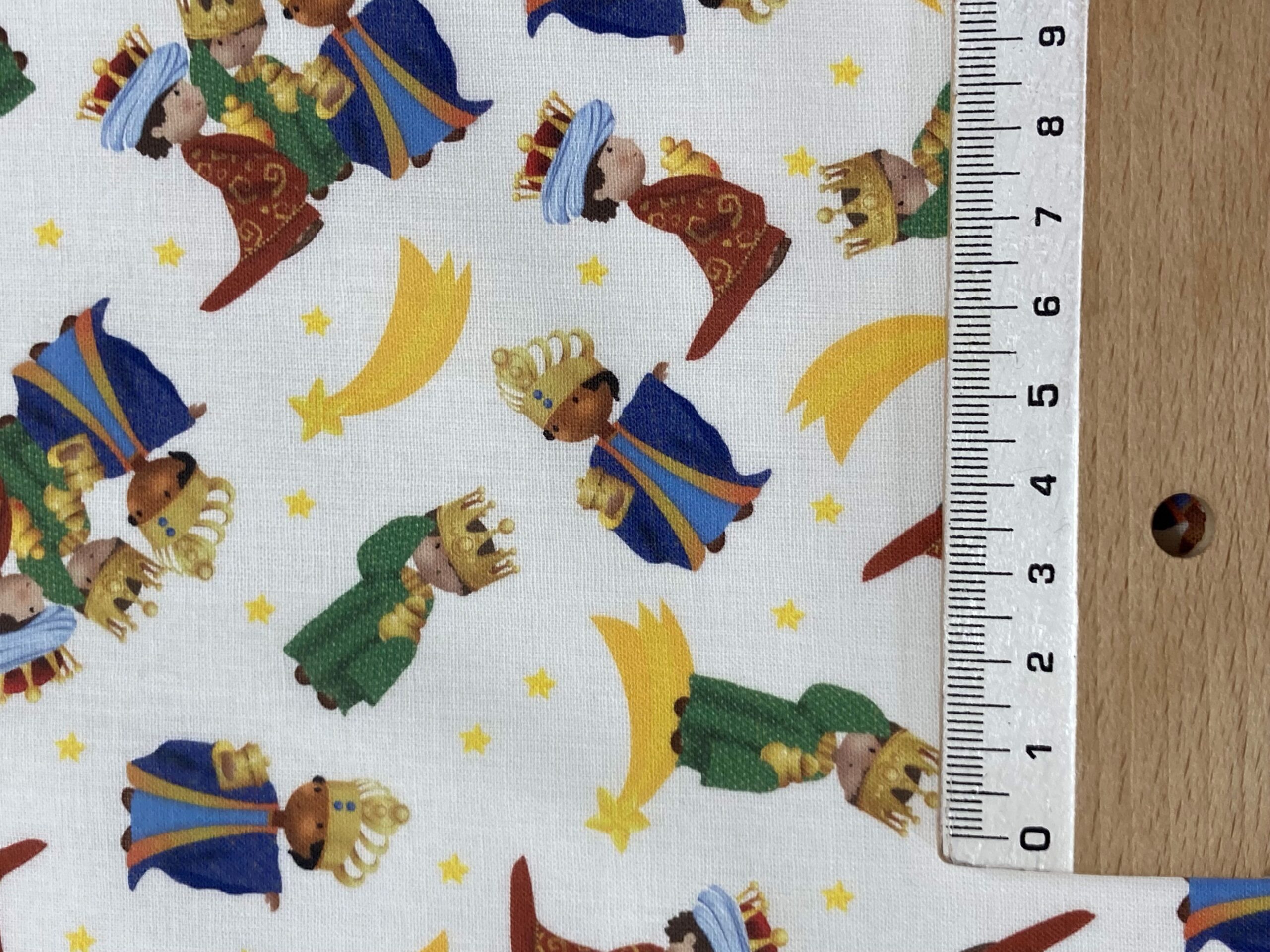 Algodón Navidad Reyes Magos