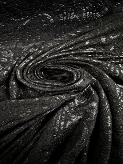 Punto gofrado Atenas negro