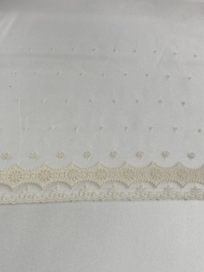 Organza bordada beig Alicia