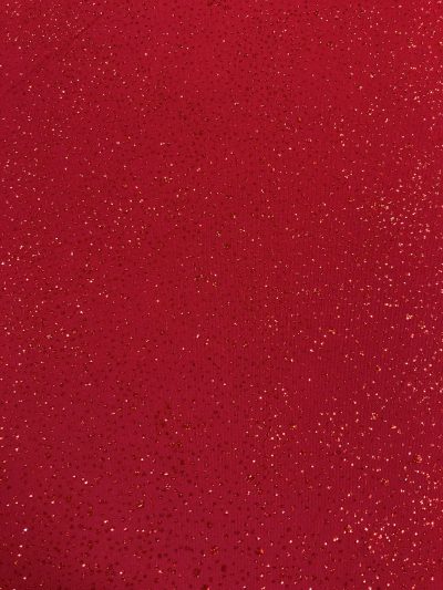 Lycra roja glitter