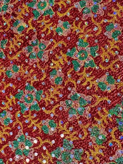 Brocado Tánger rojo