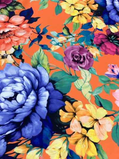 Bielástico gabardina azahar f.naranja