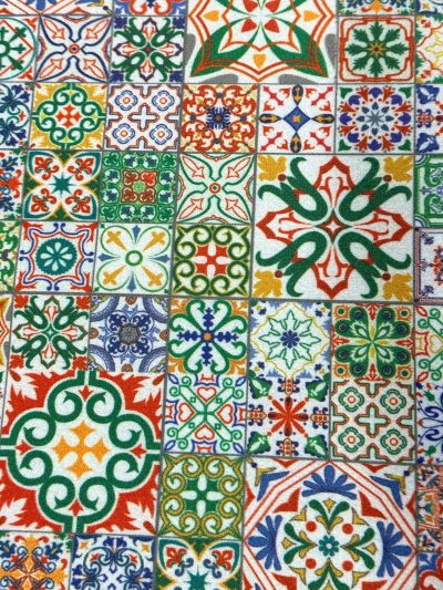 Alfombra anti-deslizante Mosaico