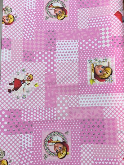 Algodón caperucitas patchwork
