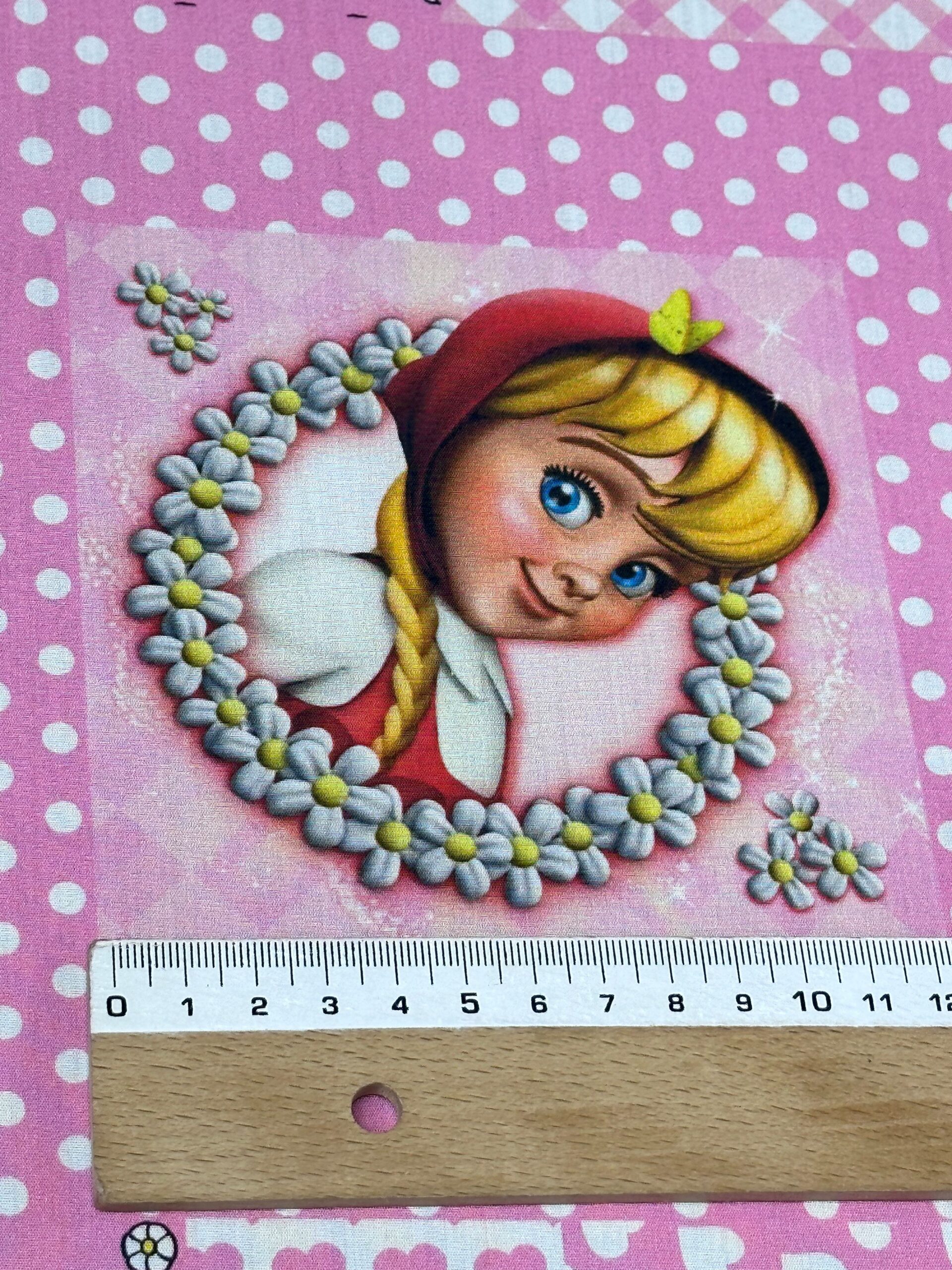 Algodón caperucitas patchwork