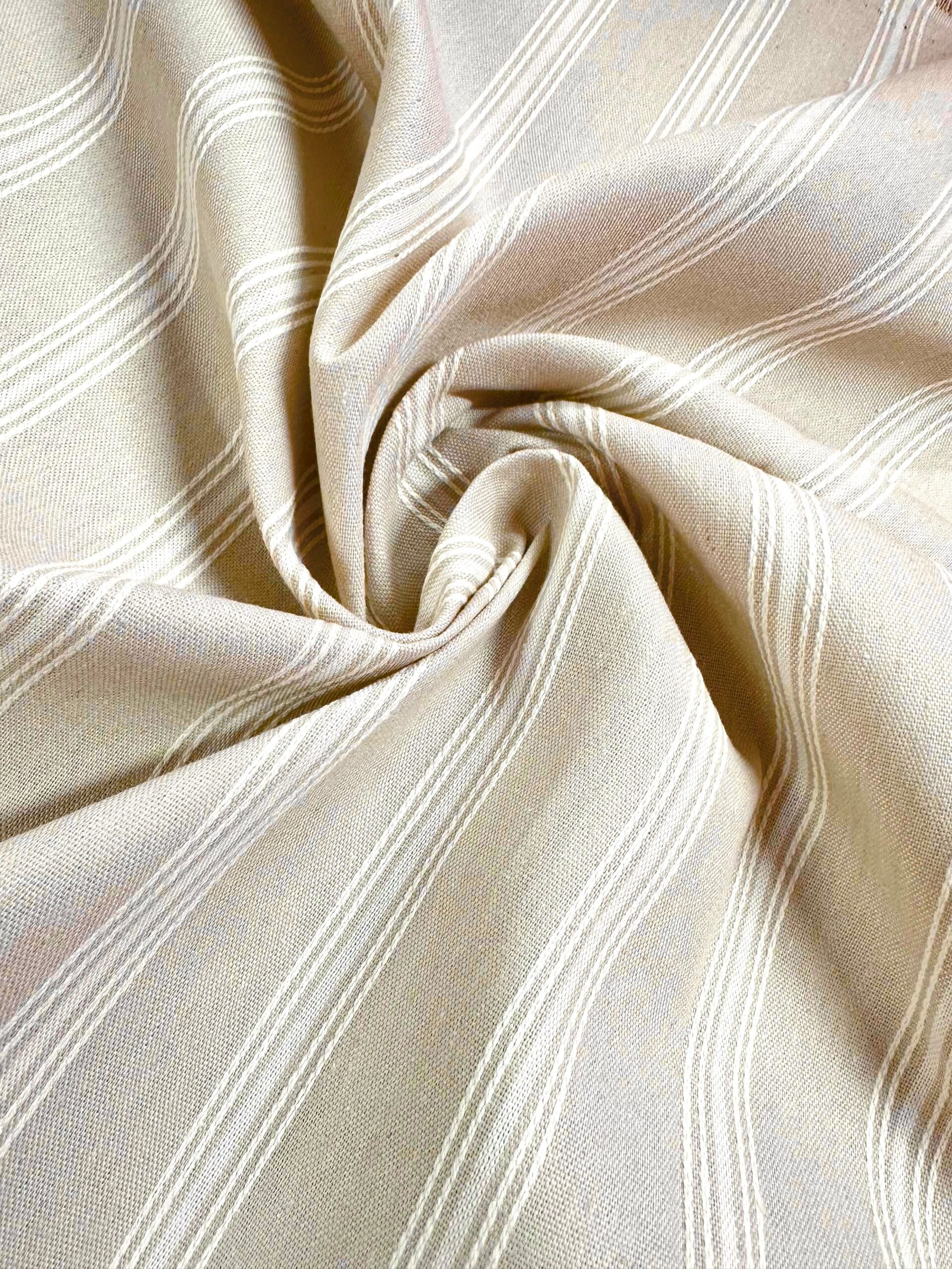 Jacquard rayas Mineo color lino