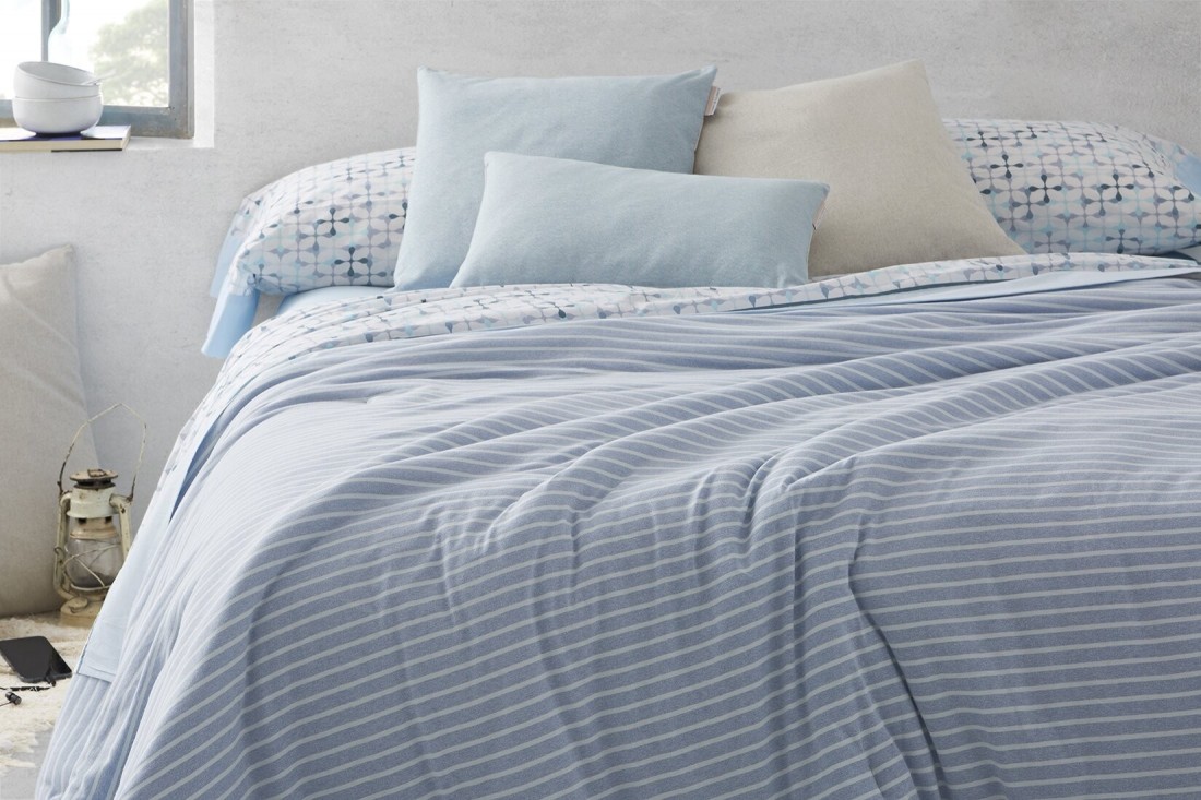 Edredón de punto Jersey BURRITO BLANCO