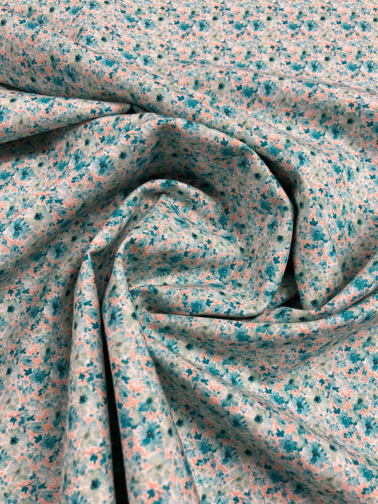 Algodón Celes Turquesa