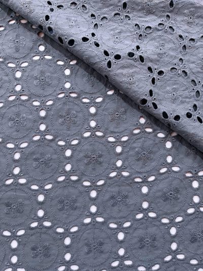 Batista algodón Alondra azul